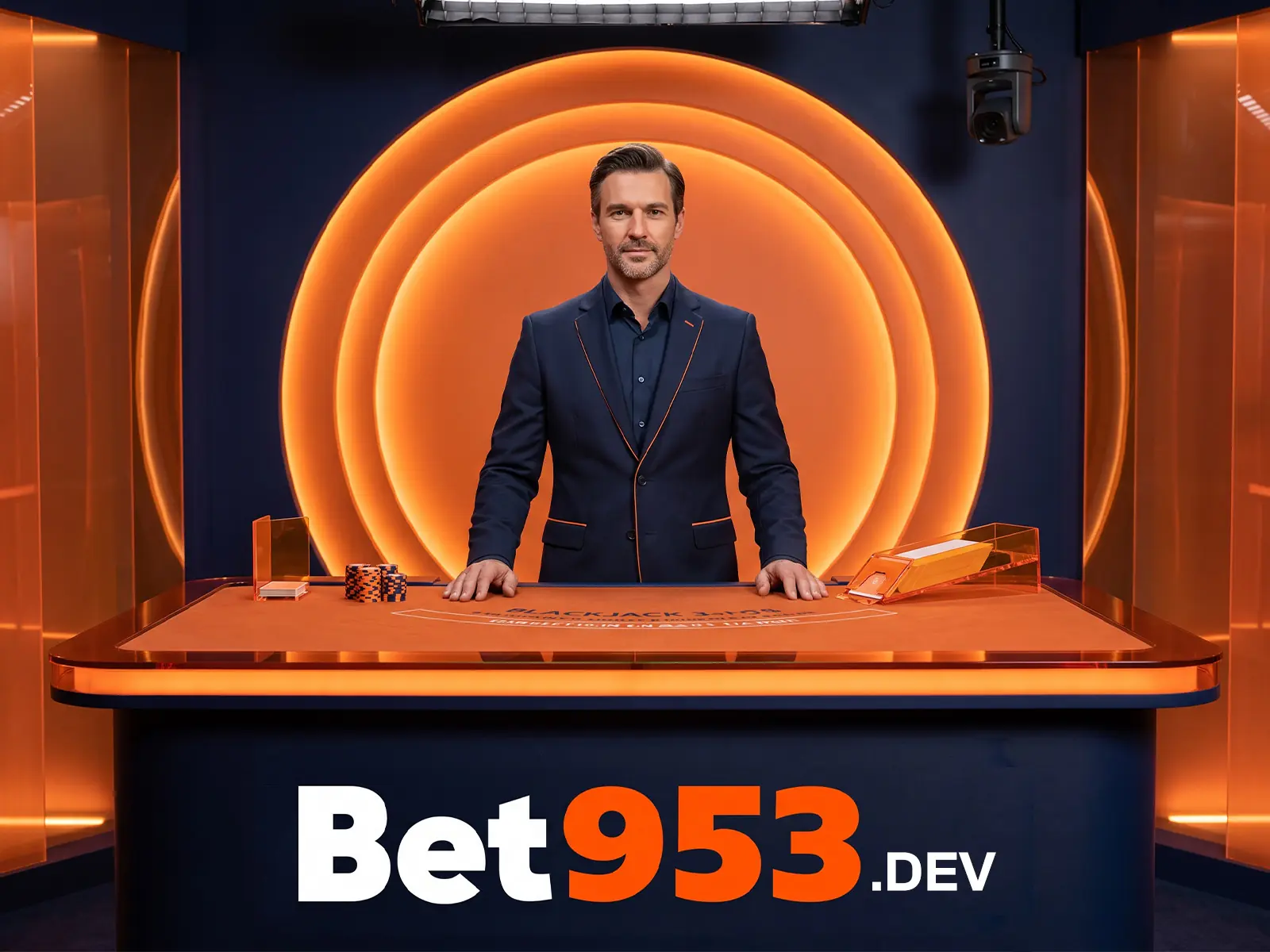 Live dealer casino feature at BET953