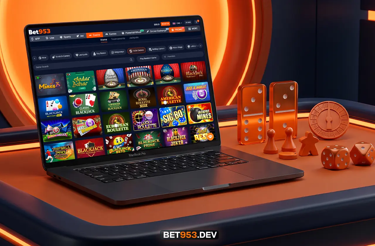 Local casino games at BET953